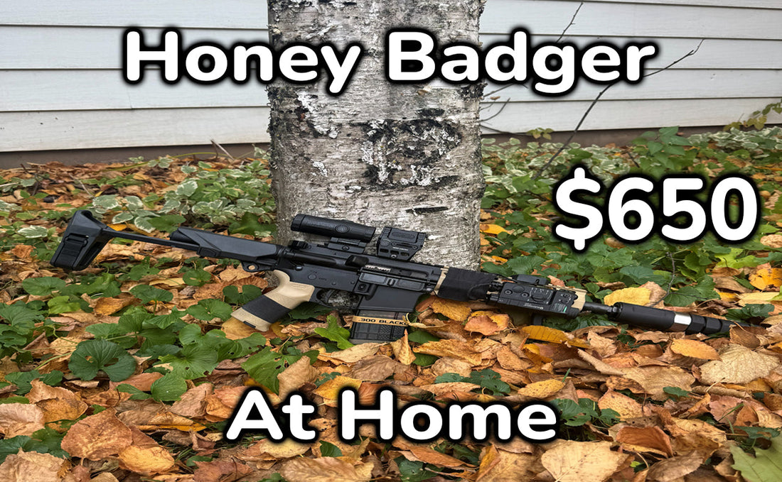 Honey Badger at Home: A Budget .300 Blackout Build That Actually Works