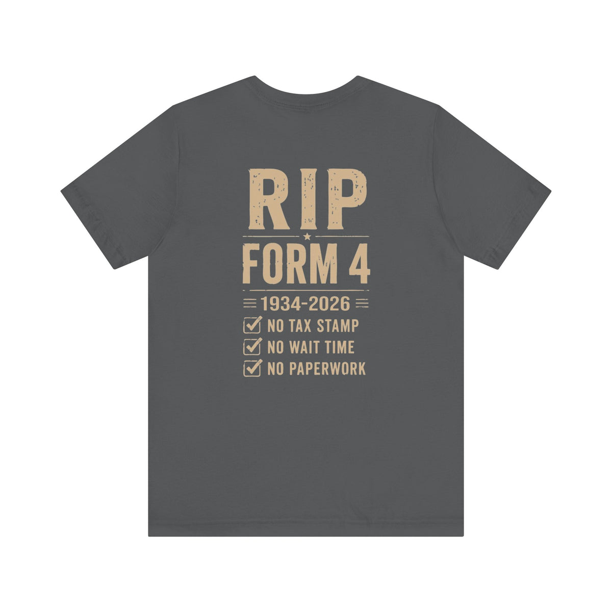 RIP FORM 4 - T Shirt